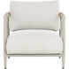 Muros Greige / Palazzo Cream Outdoor Lounge Chair